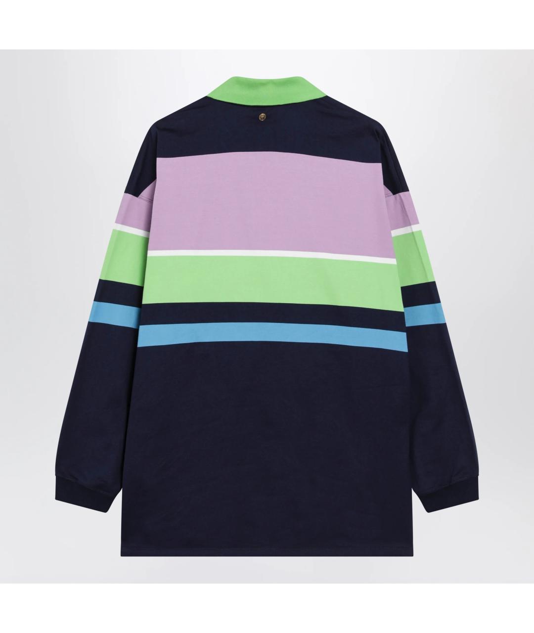 VERSACE Мульти хлопковое повседневное платье, фото 2