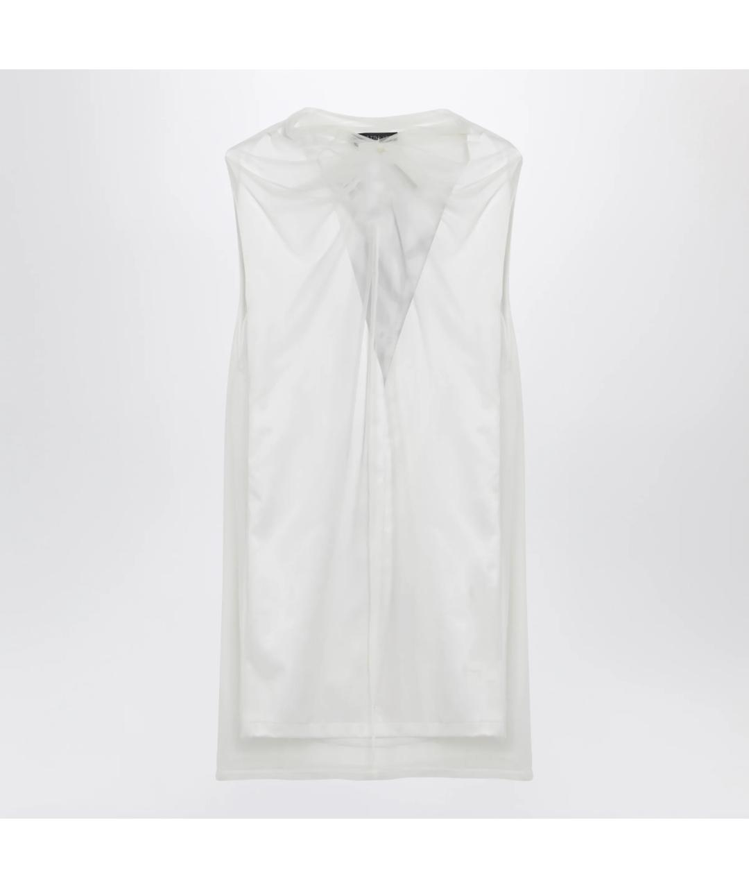 SPORTMAX Белое повседневное платье, фото 2