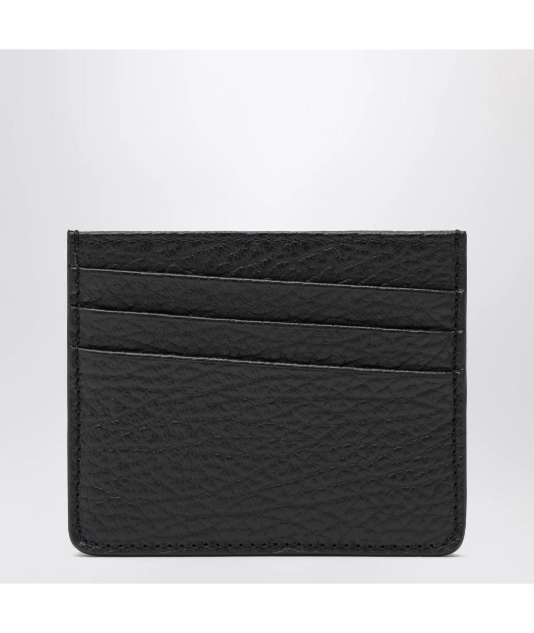 MAISON MARGIELA Черный кожаный кардхолдер, фото 2