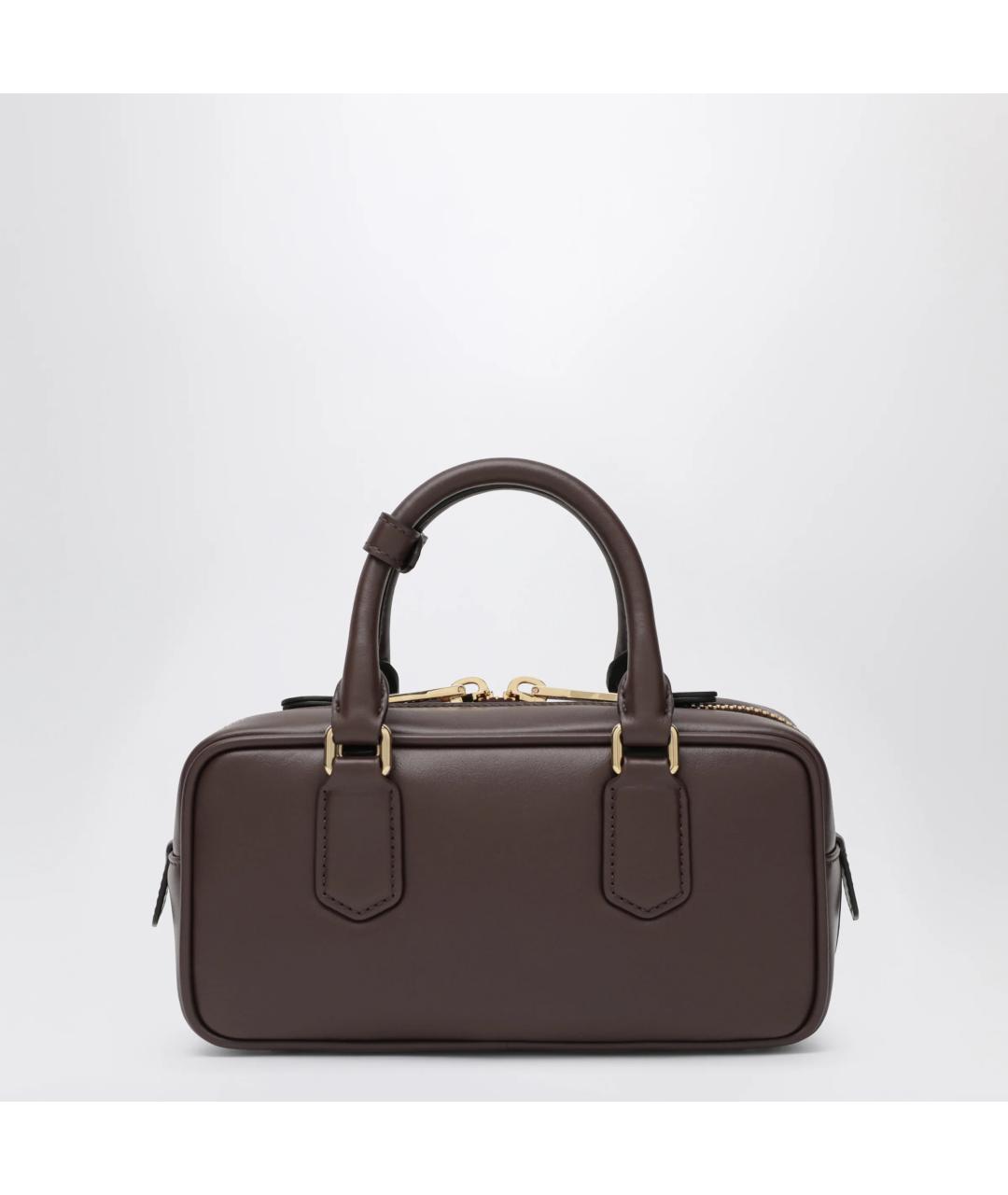 MIU MIU Коричневая кожаная сумка тоут, фото 2