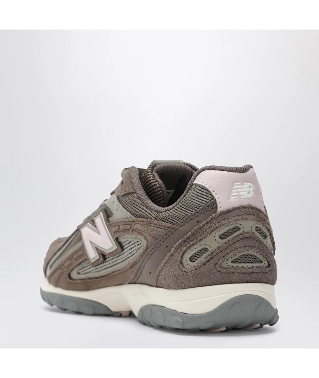 NEW BALANCE Коричневые замшевые кроссовки, фото 2