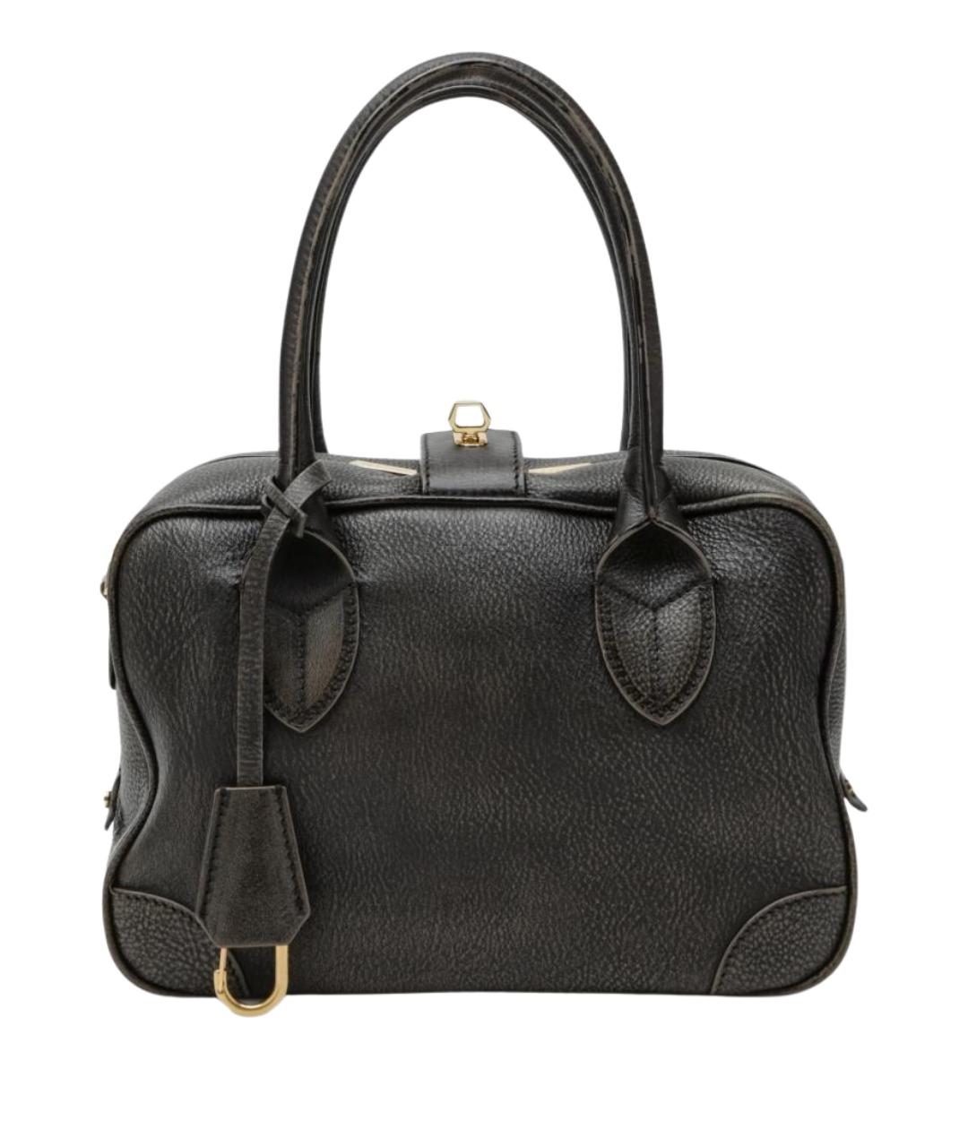 GOLDEN GOOSE DELUXE BRAND Коричневая кожаная сумка тоут, фото 1