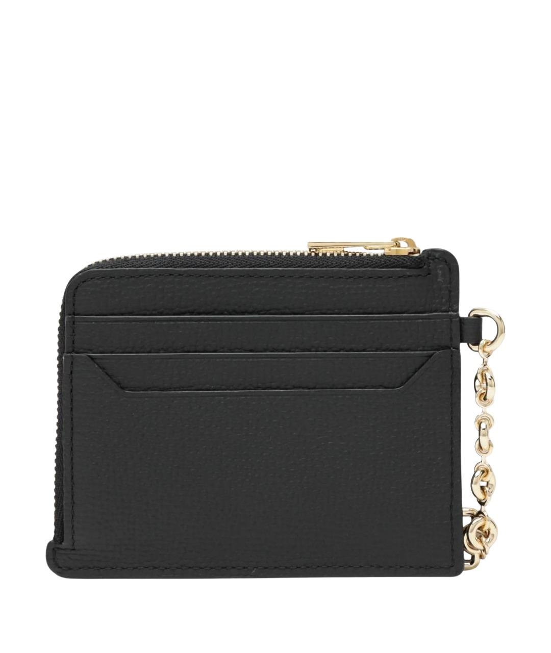 LOEWE Черный кожаный кардхолдер, фото 2