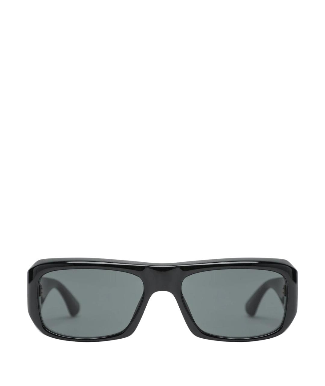 SAINT LAURENT Черные пластиковые солнцезащитные очки, фото 1