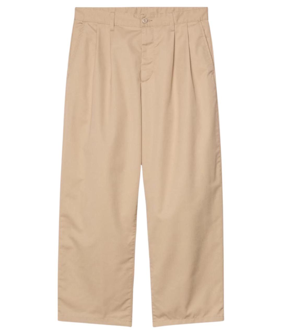 CARHARTT WIP Бежевые повседневные брюки, фото 1