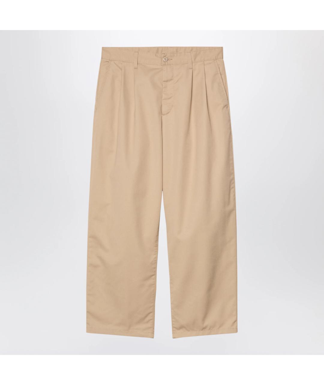 CARHARTT WIP Бежевые повседневные брюки, фото 3