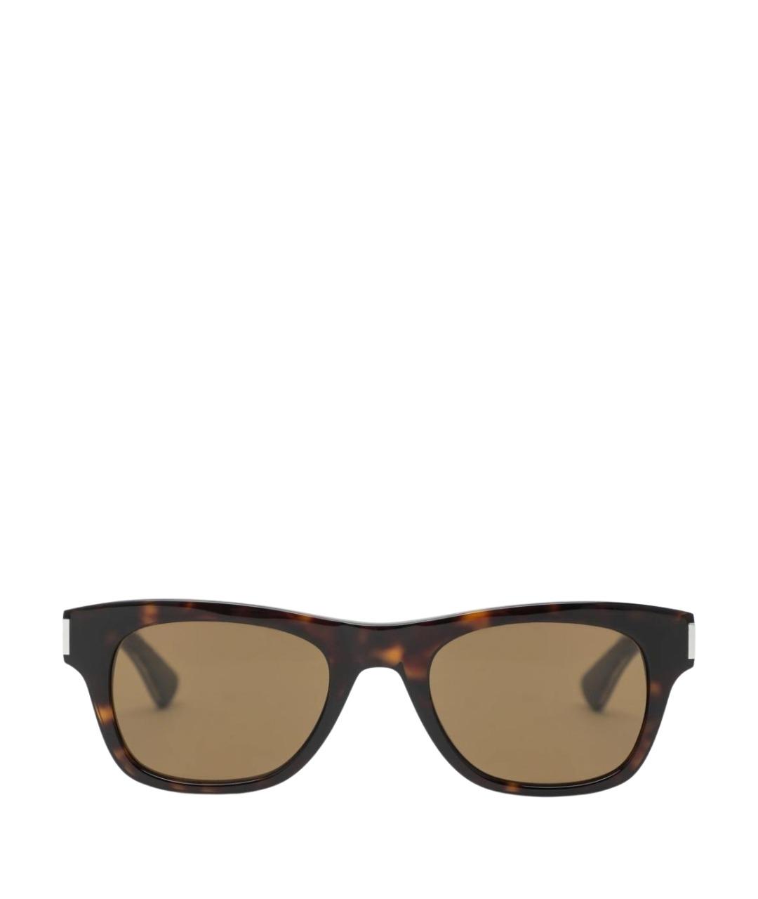 SAINT LAURENT Мульти пластиковые солнцезащитные очки, фото 1