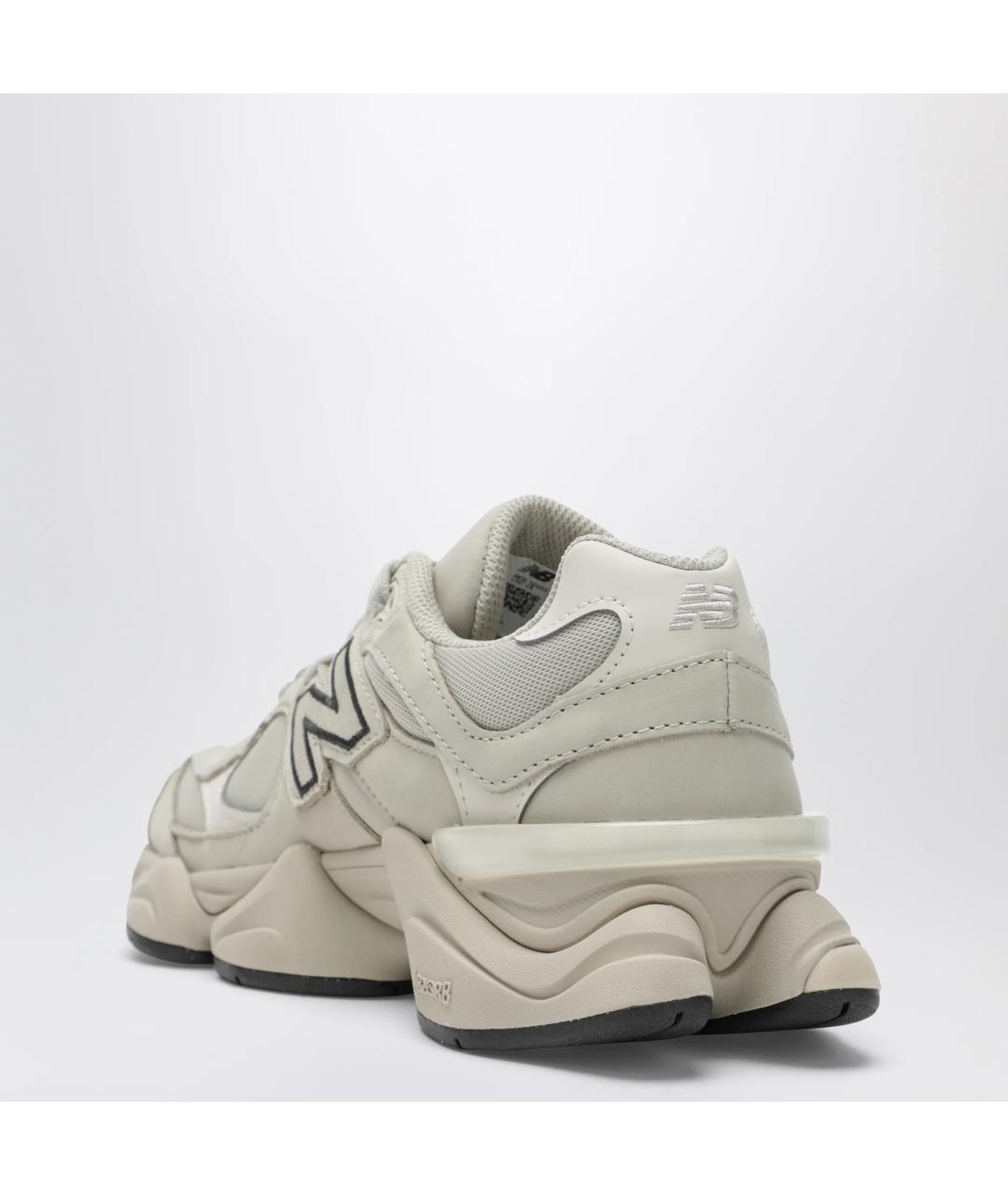 NEW BALANCE Бежевые синтетические низкие кроссовки / кеды, фото 2