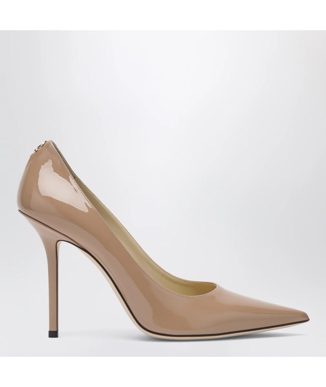 JIMMY CHOO Розовые туфли из лакированной кожи, фото 3