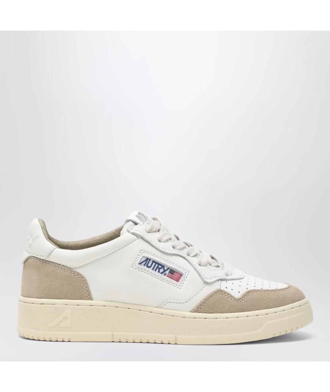 AUTRY Белые кожаные кеды, фото 3