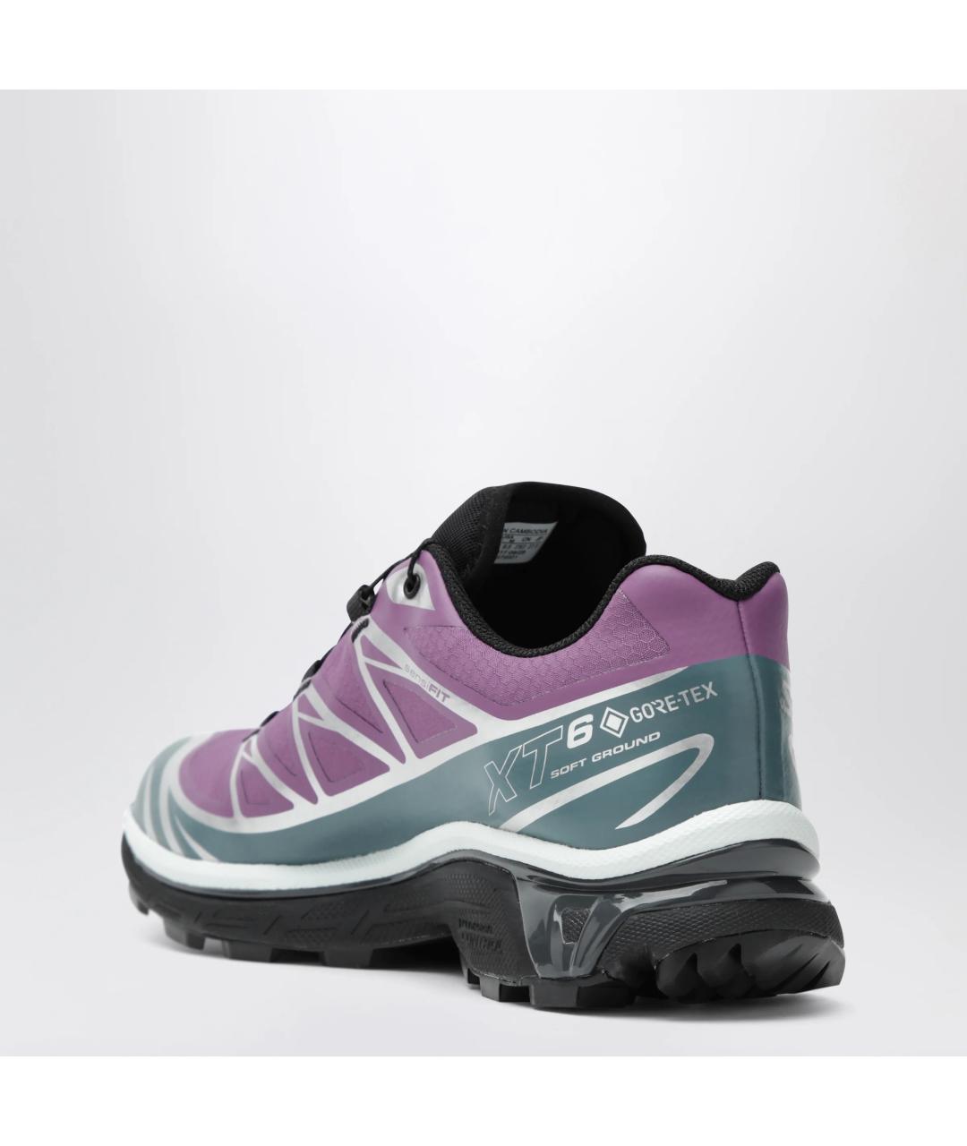 SALOMON Фиолетовые низкие кроссовки / кеды, фото 2