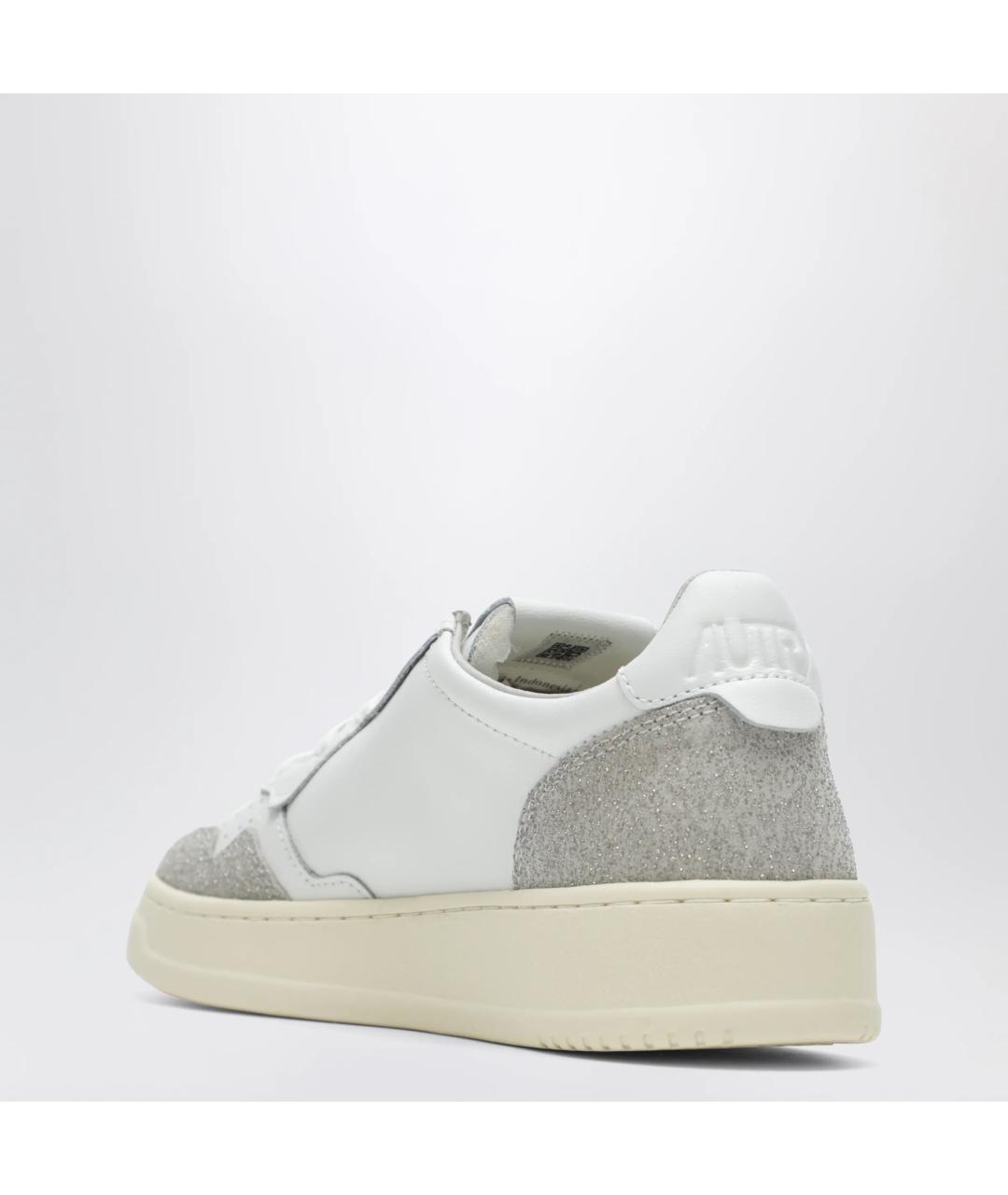 AUTRY Белые кожаные кроссовки, фото 2