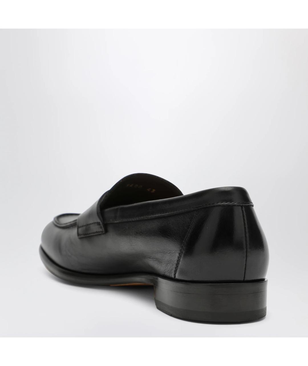 DOUCAL'S Коричневые кожаные лоферы, фото 2