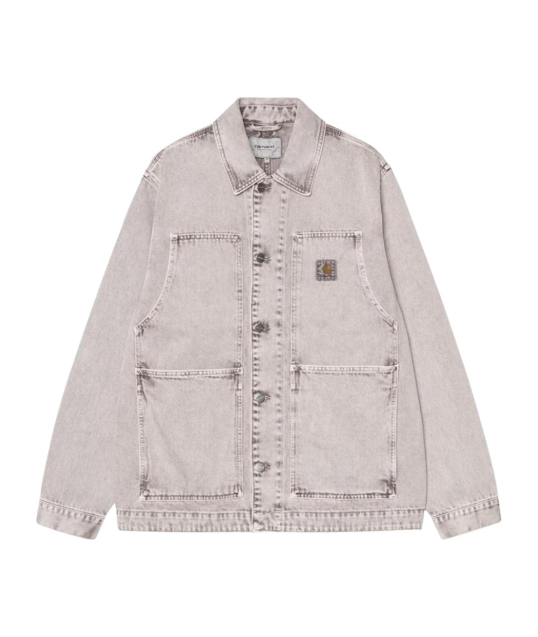 CARHARTT WIP Серая деним куртка, фото 1