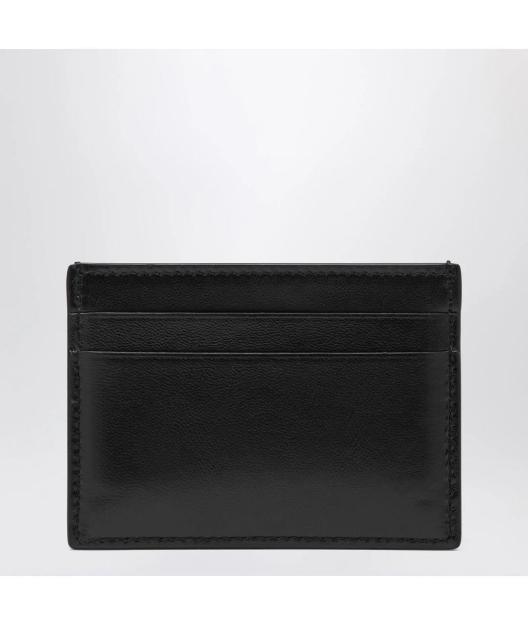 LOEWE Черный кожаный кардхолдер, фото 2