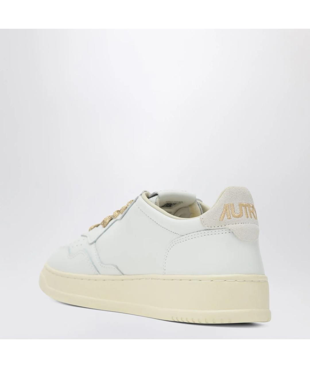 AUTRY Белые кожаные кроссовки, фото 2