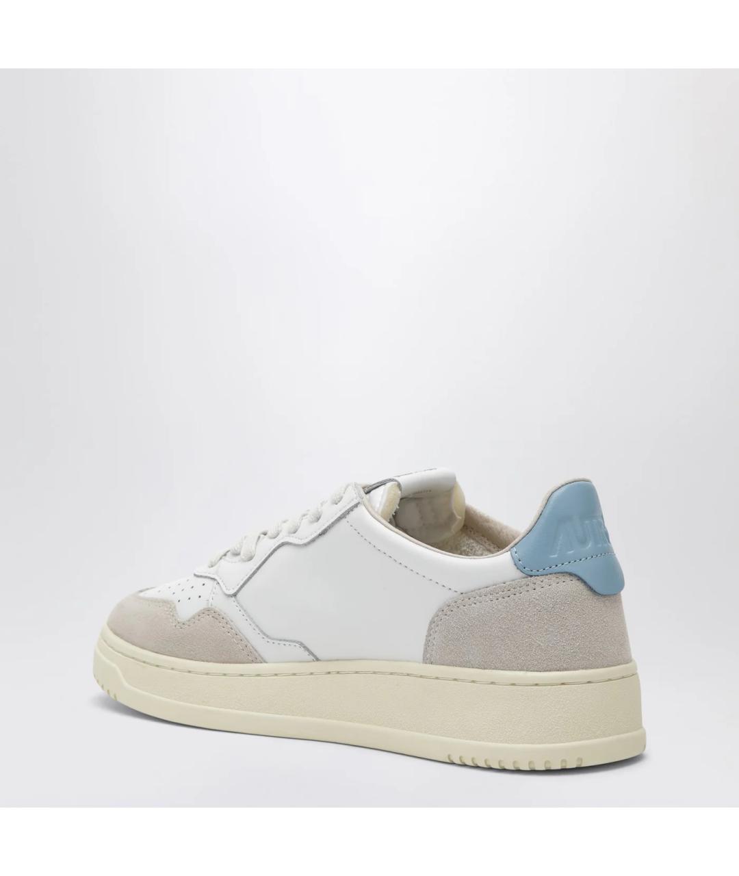 AUTRY Белые кожаные кроссовки, фото 2