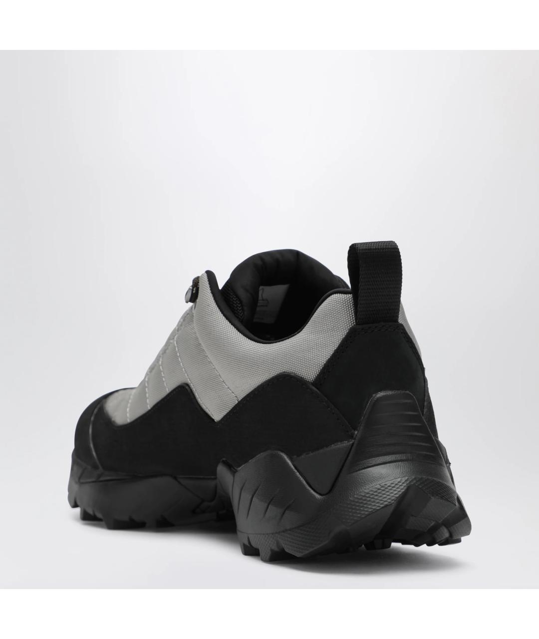 ROA Серые синтетические низкие кроссовки / кеды, фото 2