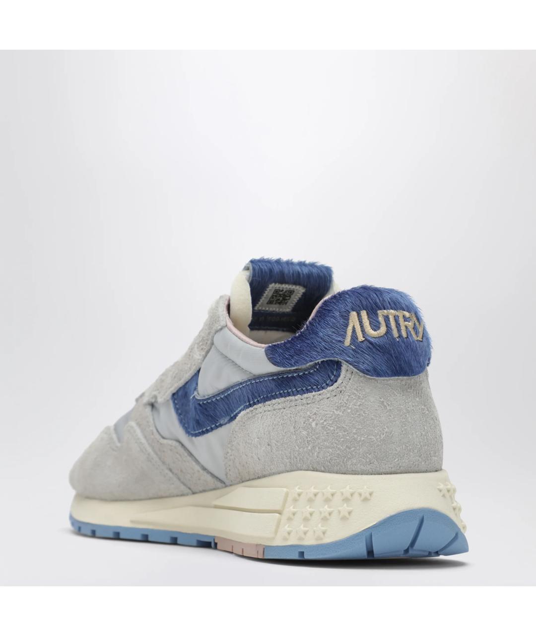 AUTRY Серые замшевые кроссовки, фото 2
