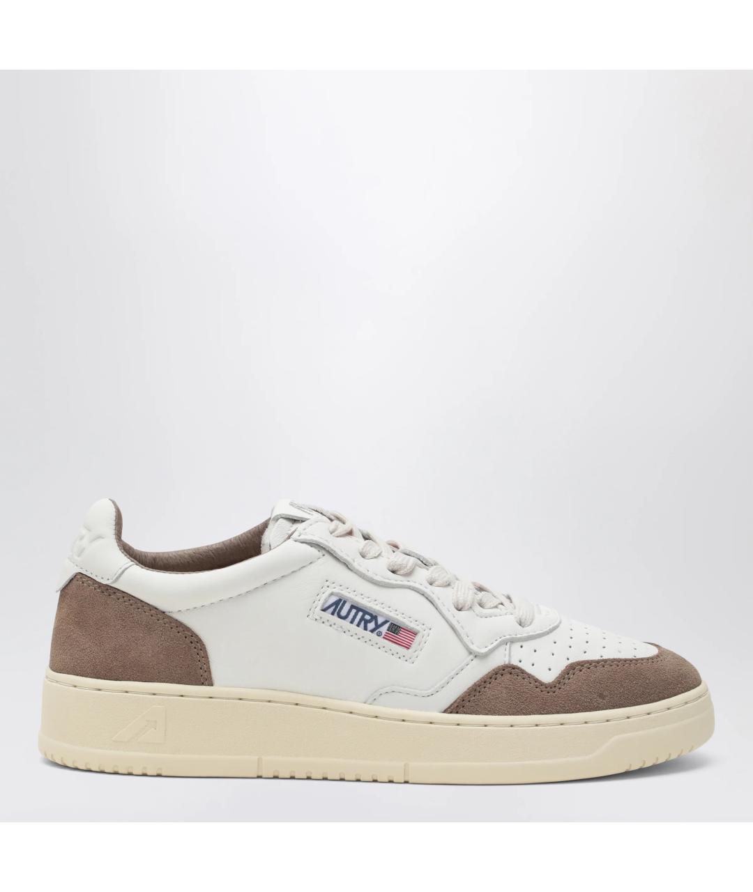 AUTRY Белые кожаные кеды, фото 3