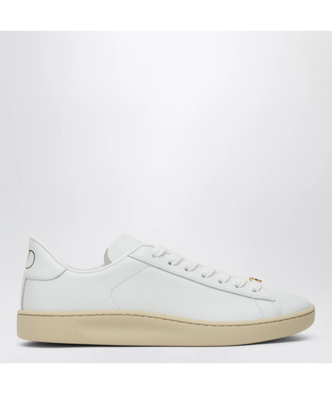 VALENTINO Белые кожаные кеды, фото 3