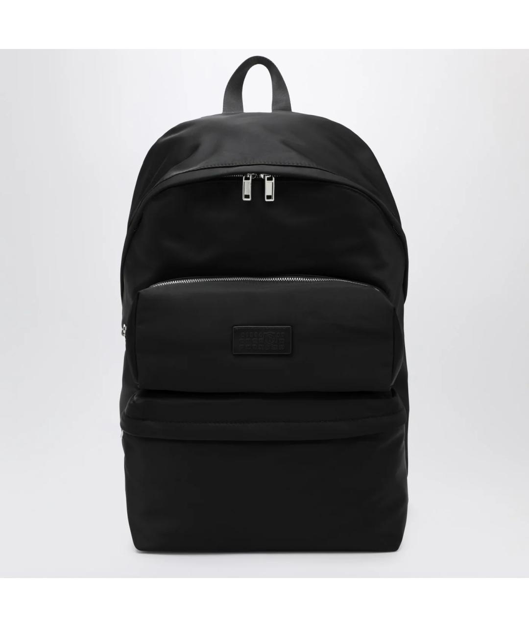 MM6 MAISON MARGIELA Черный синтетический рюкзак, фото 3