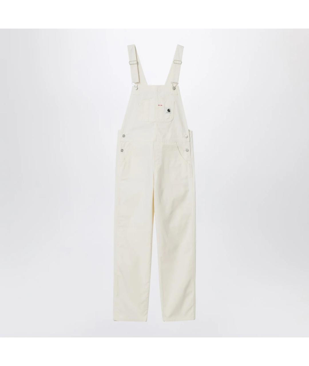 CARHARTT WIP Белый хлопковый комбинезон, фото 3