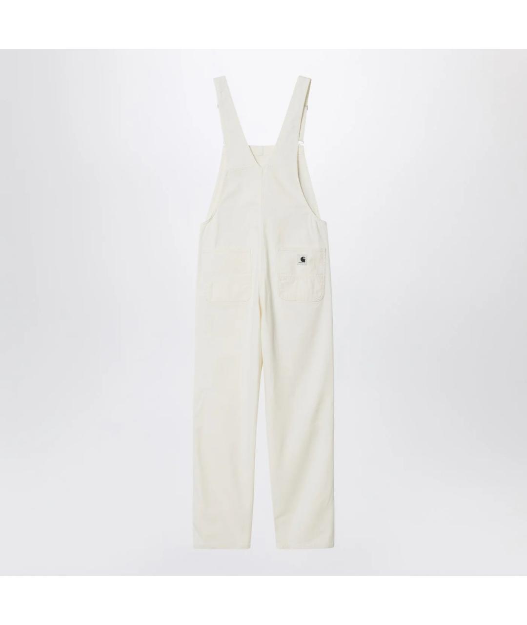 CARHARTT WIP Белый хлопковый комбинезон, фото 2