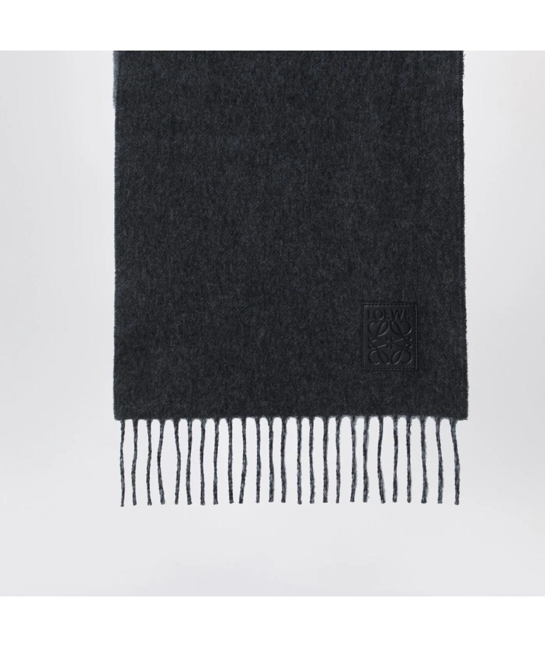LOEWE Мульти шерстяной шарф, фото 2