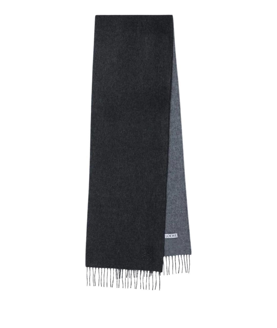 LOEWE Мульти шерстяной шарф, фото 1