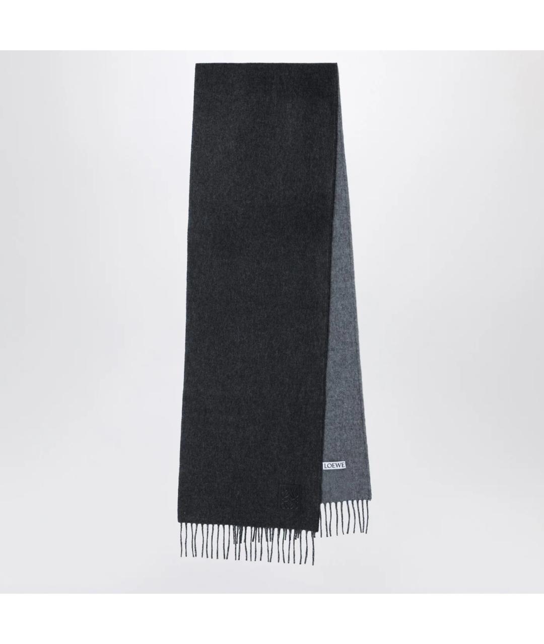 LOEWE Мульти шерстяной шарф, фото 3