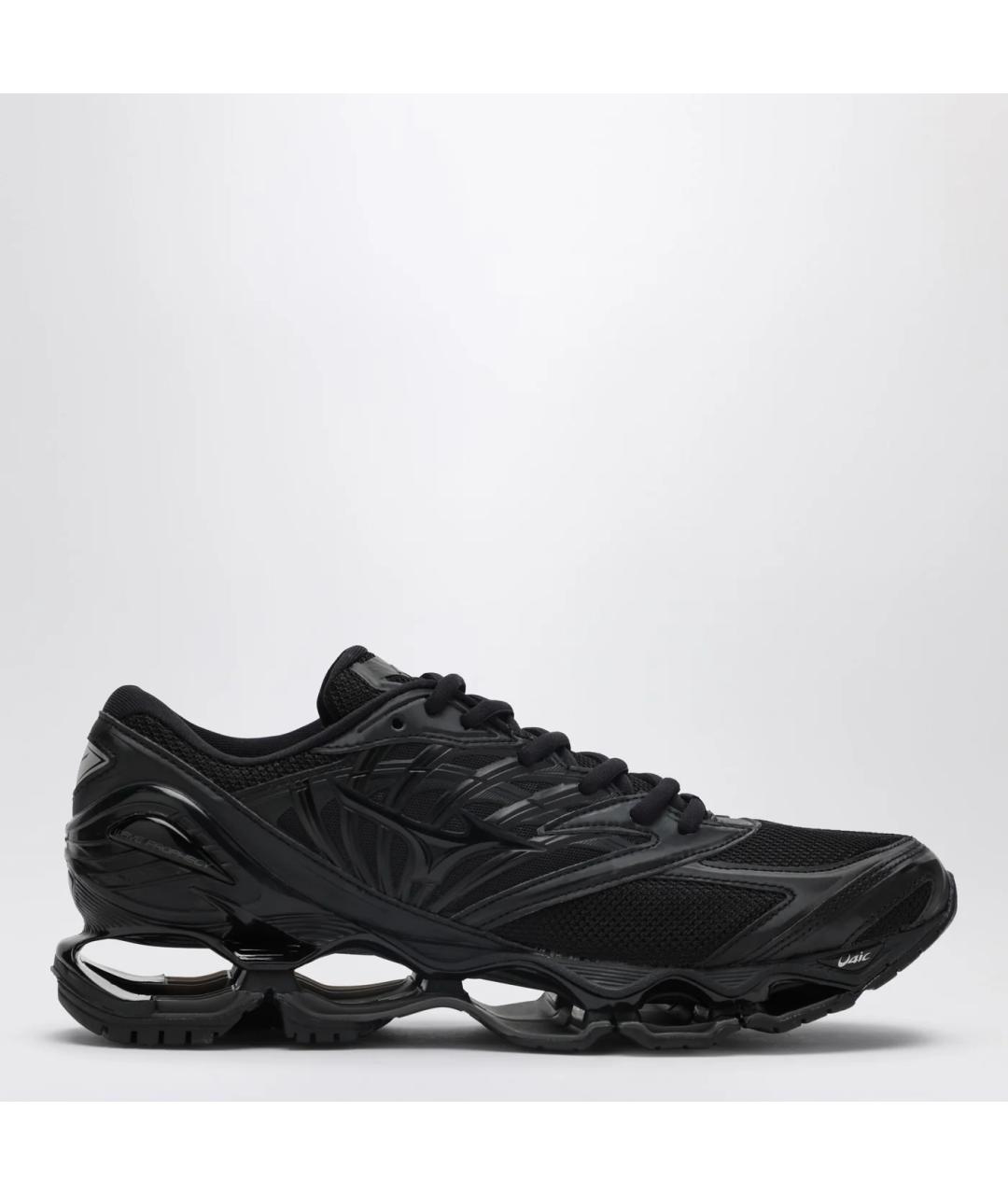 MIZUNO Черные синтетические низкие кроссовки / кеды, фото 3