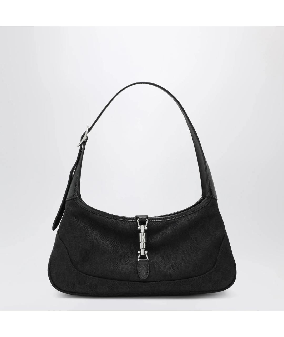 GUCCI Черная тканевая сумка через плечо, фото 3