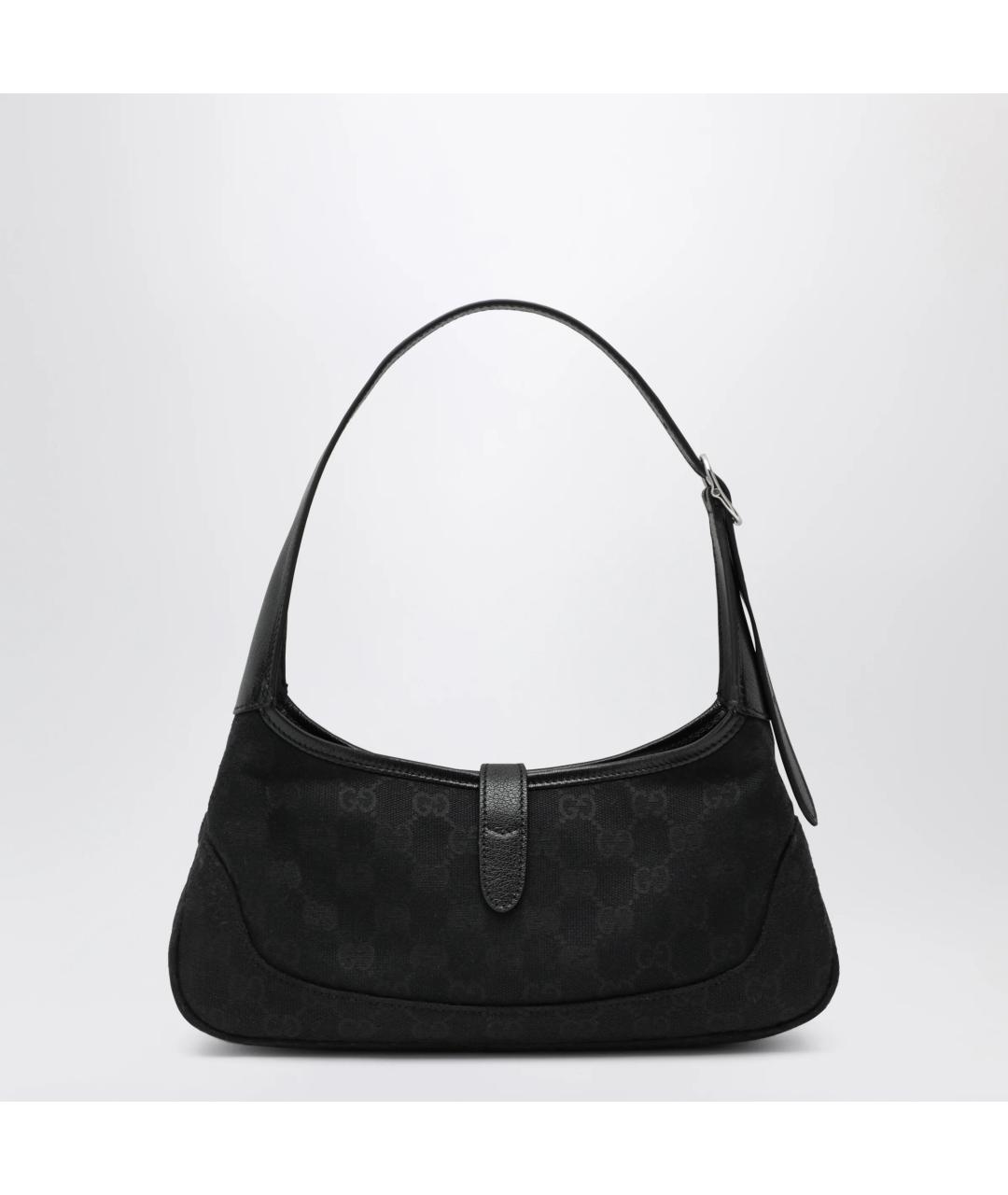 GUCCI Черная тканевая сумка через плечо, фото 2