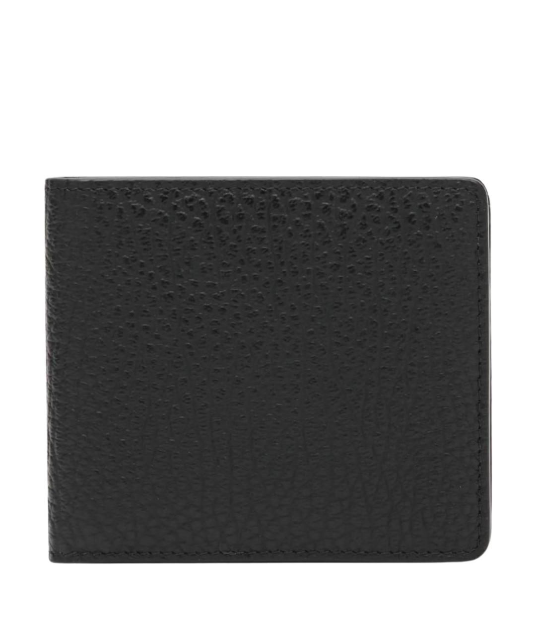 MAISON MARGIELA Черный кожаный кошелек, фото 1