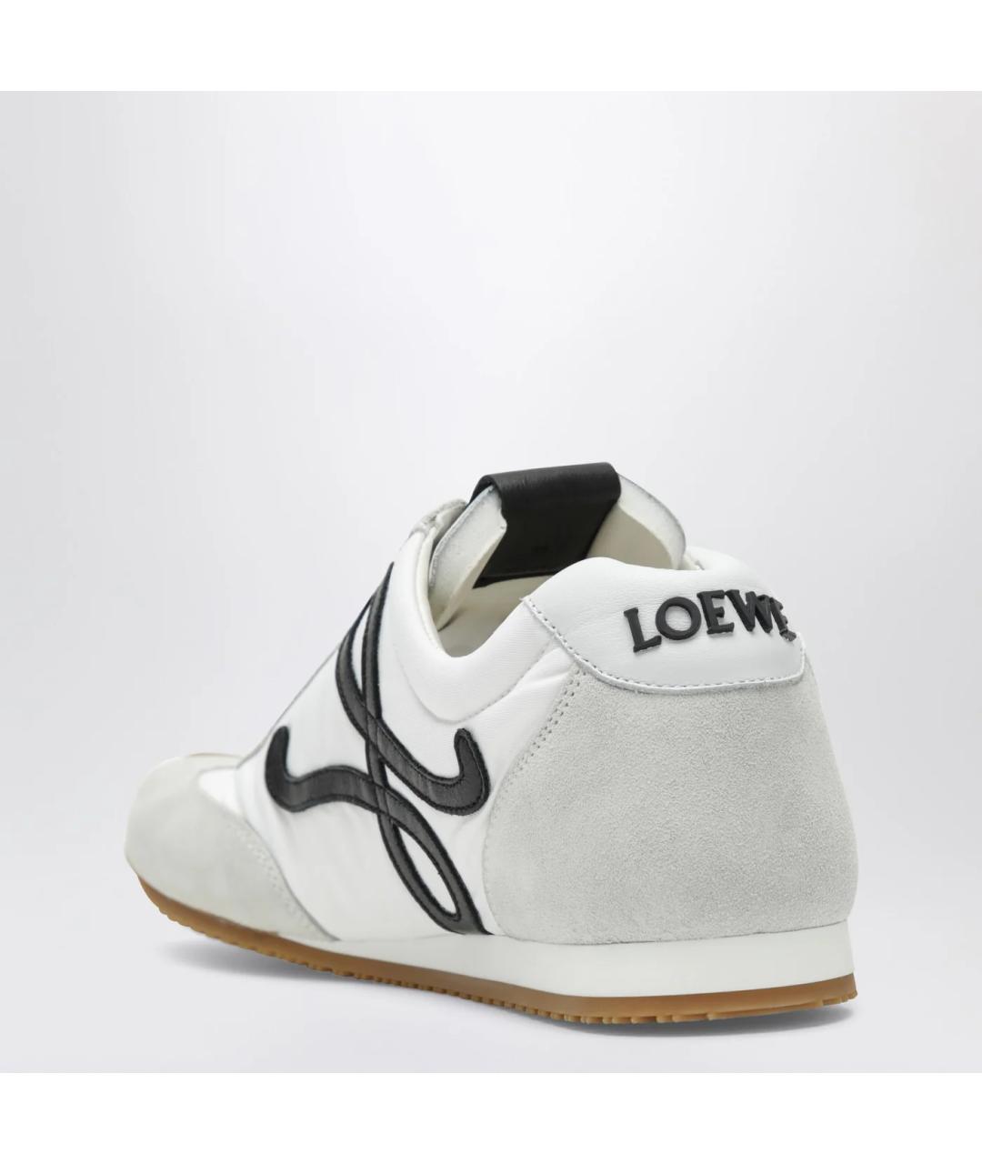 LOEWE Белые синтетические кроссовки, фото 2