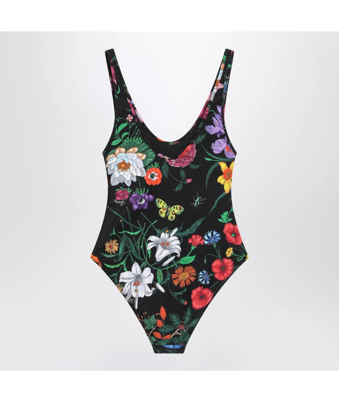 GUCCI Мульти полиэстеровый купальник, фото 2