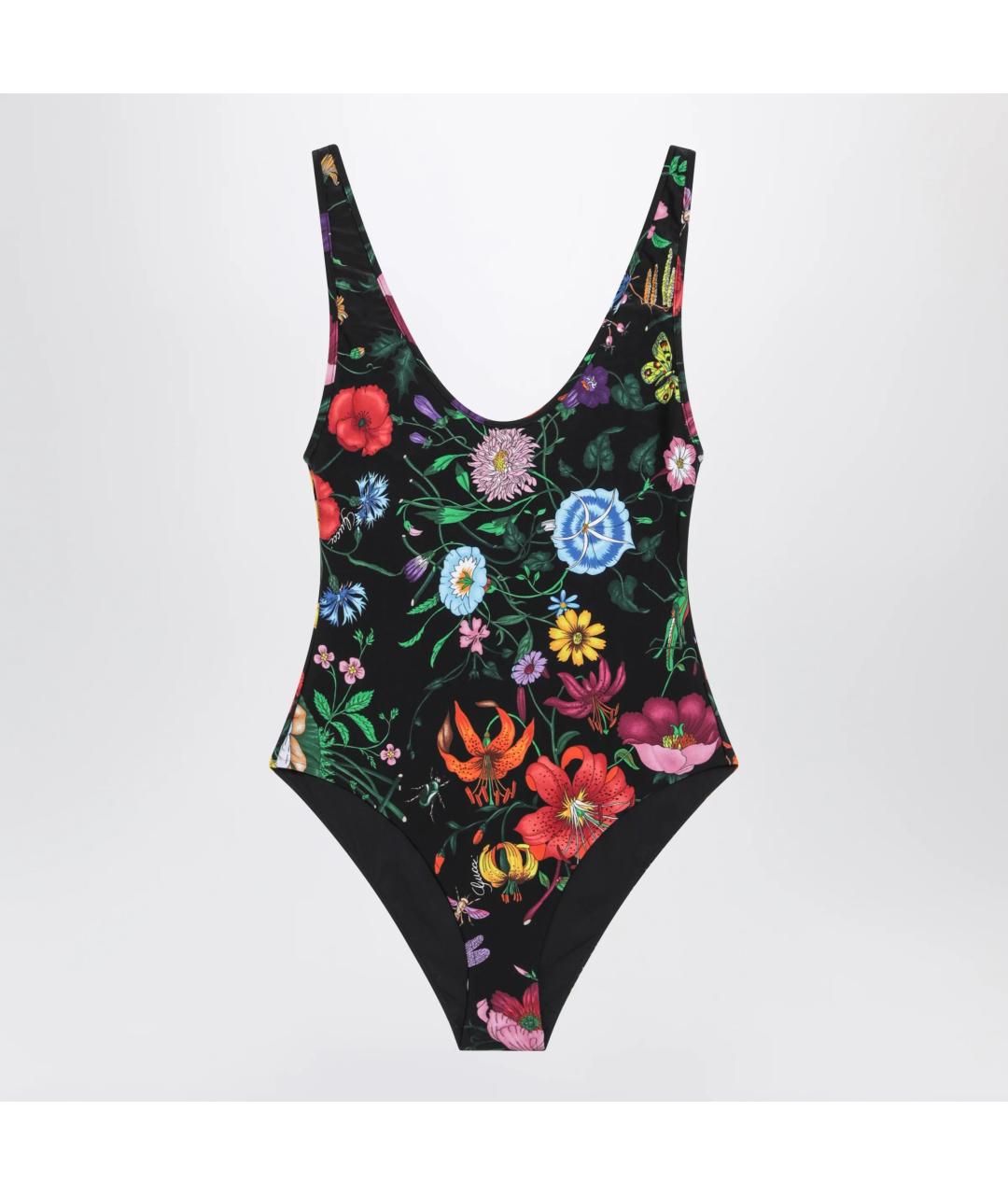 GUCCI Мульти полиэстеровый купальник, фото 3