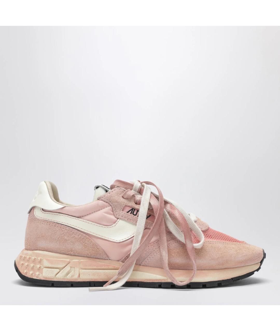AUTRY Розовые замшевые кроссовки, фото 3