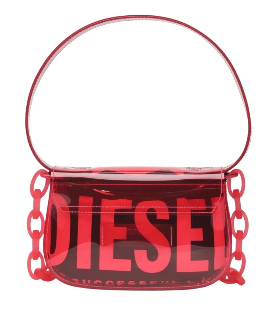 DIESEL Красная сумка через плечо, фото 2