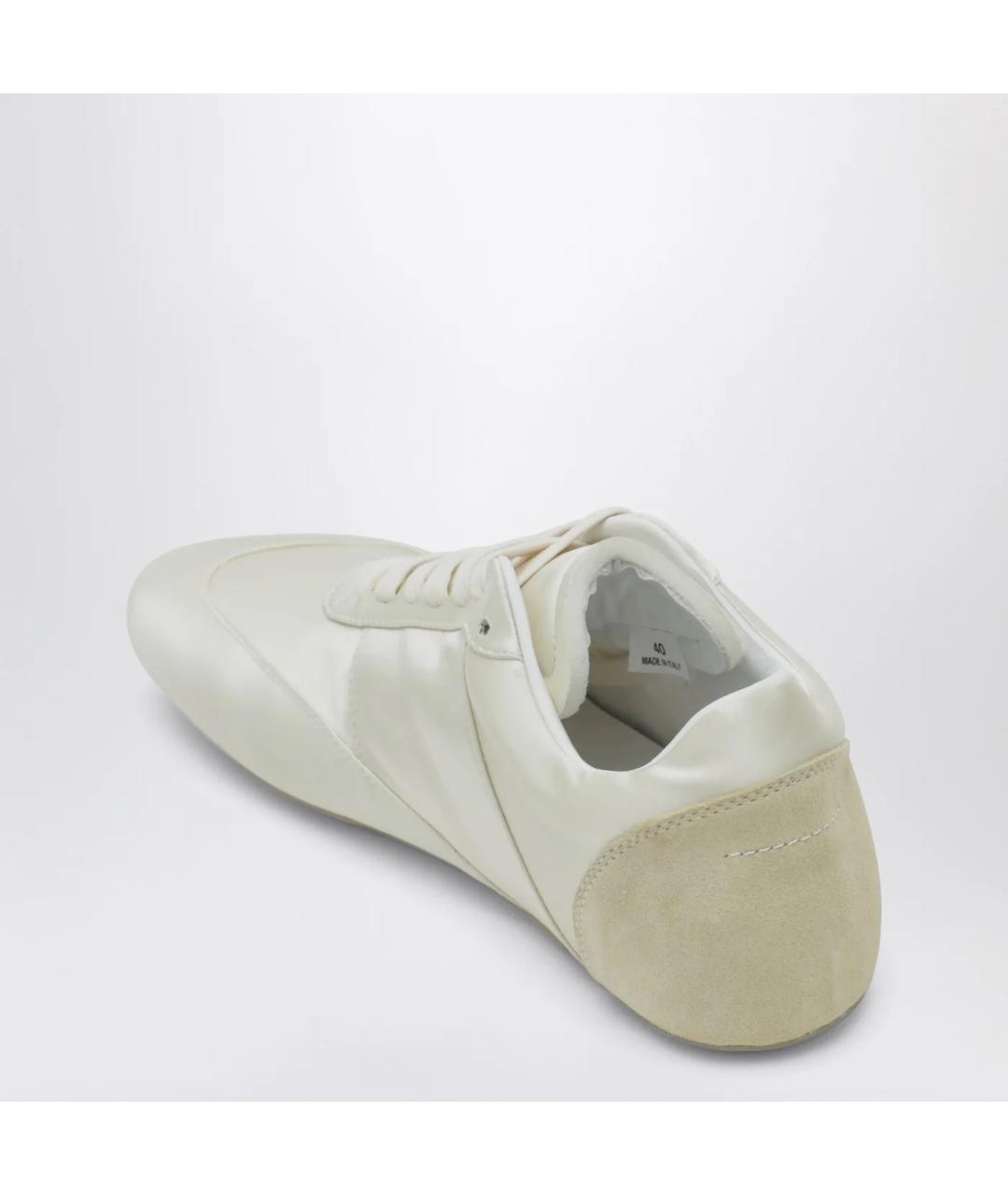 MM6 MAISON MARGIELA Белые текстильные кроссовки, фото 2