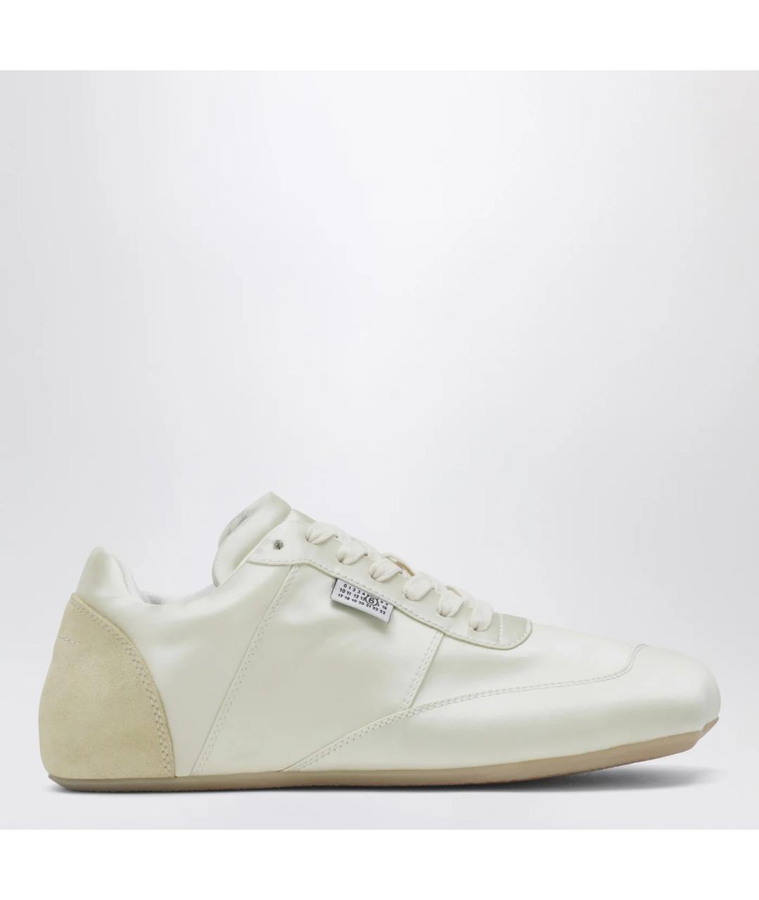 MM6 MAISON MARGIELA Белые текстильные кроссовки, фото 3