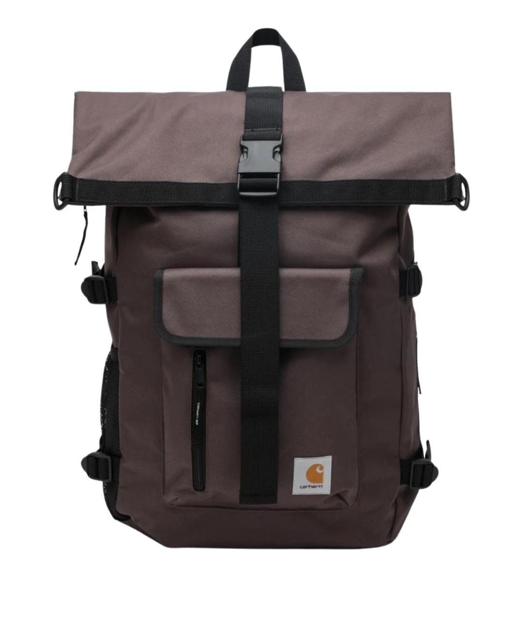 CARHARTT WIP Коричневый синтетический рюкзак, фото 1