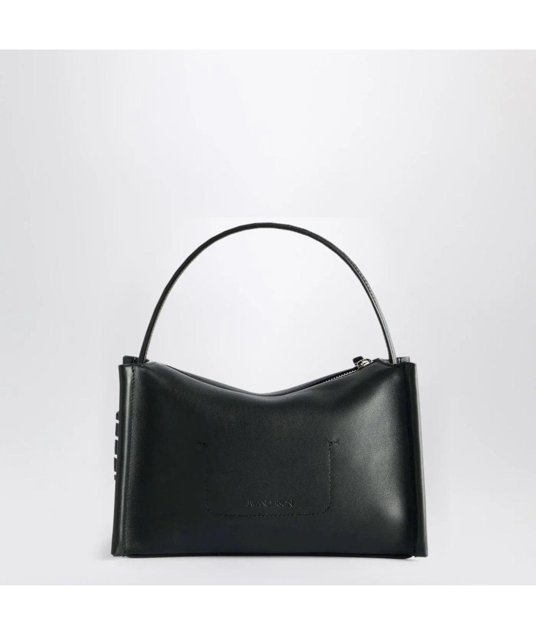 J.W.ANDERSON Черная кожаная сумка через плечо, фото 2