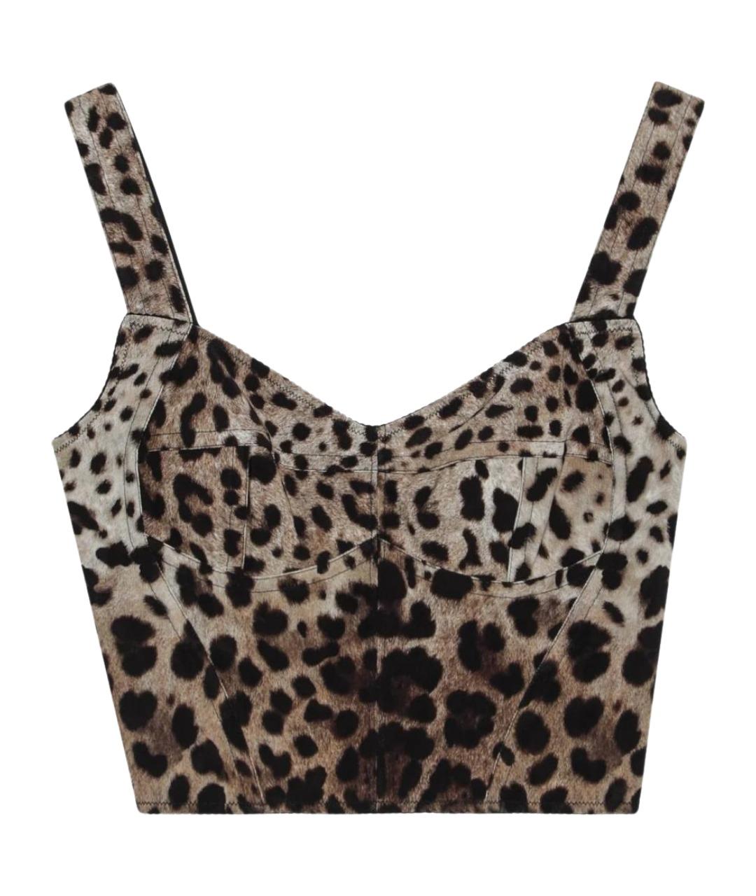 DOLCE&GABBANA Мульти шелковый корсет, фото 1