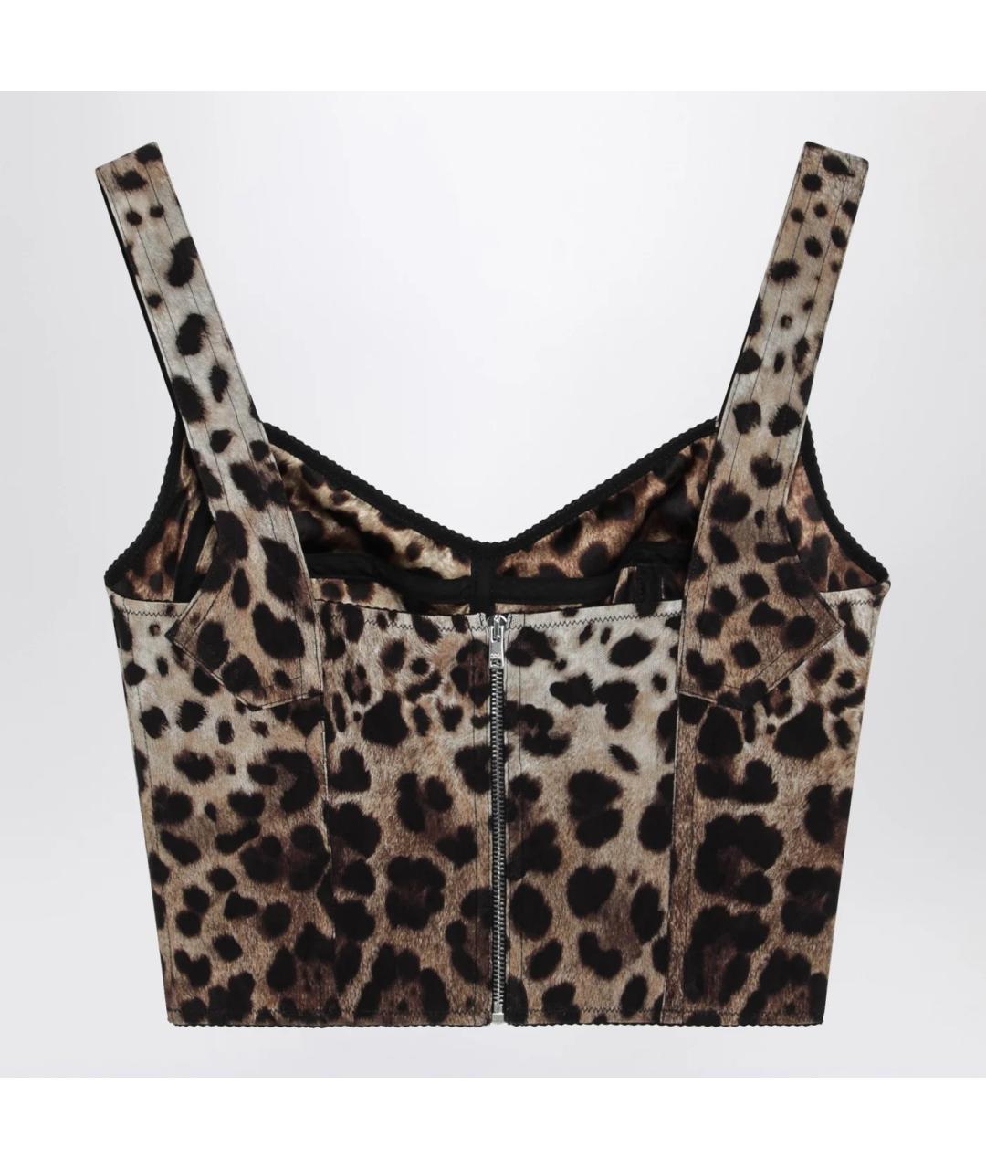 DOLCE&GABBANA Мульти шелковый корсет, фото 2