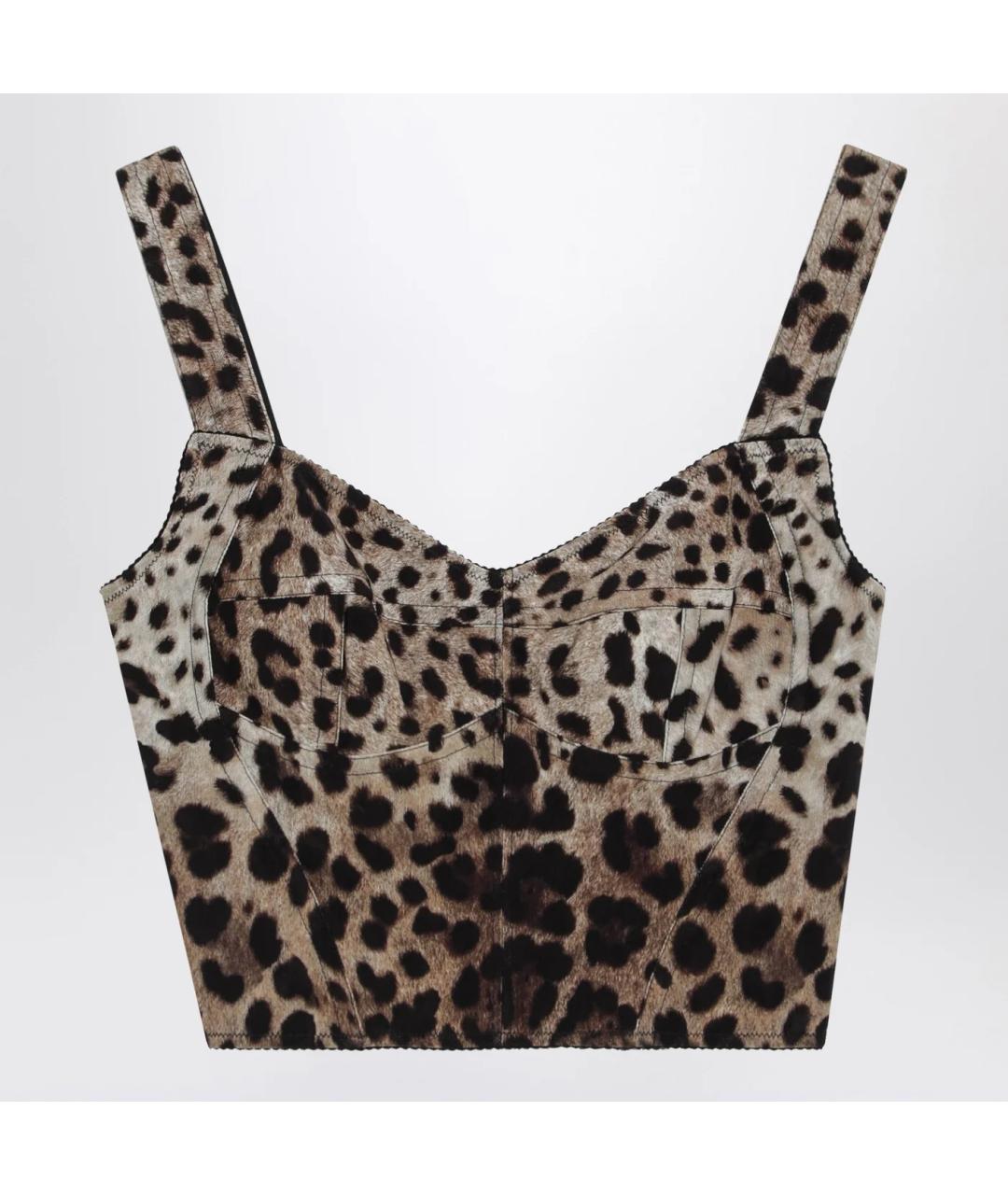 DOLCE&GABBANA Мульти шелковый корсет, фото 3