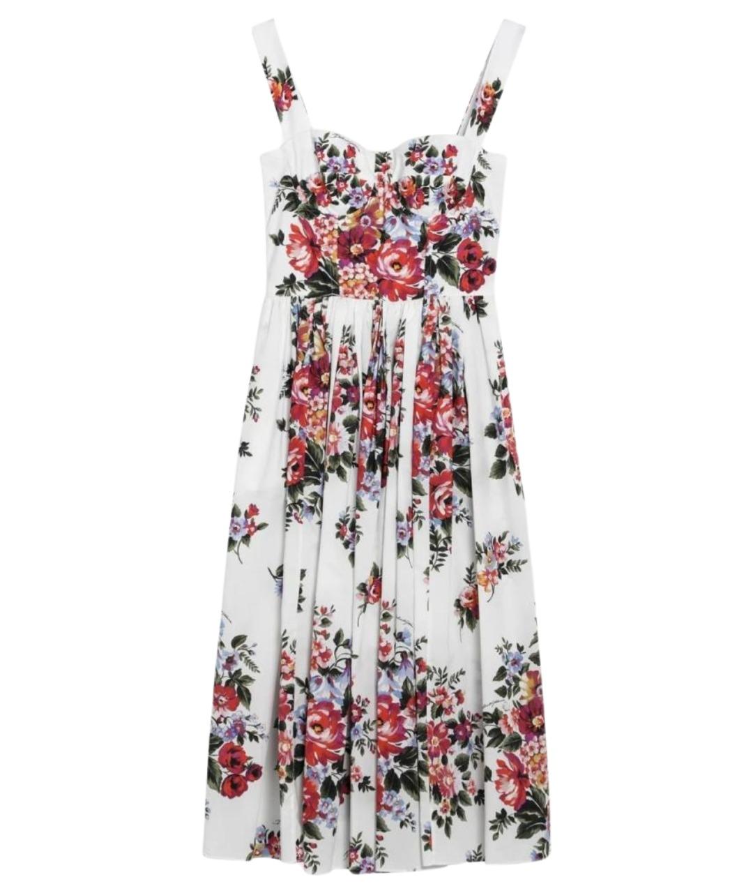 DOLCE&GABBANA Мульти хлопковый сарафан, фото 1