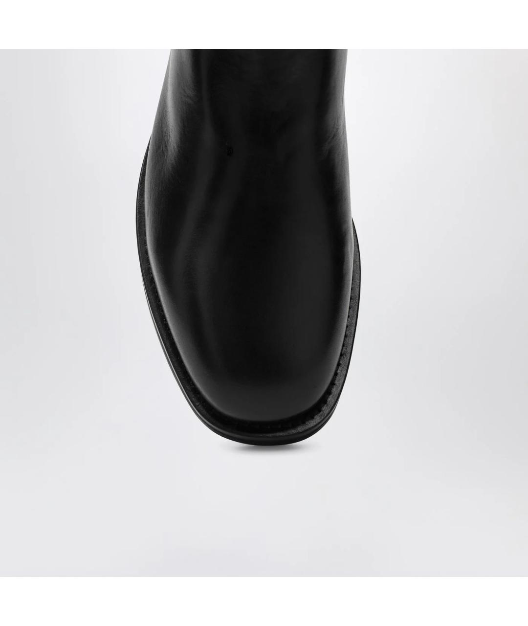 JUDE Черные кожаные ботинки, фото 3