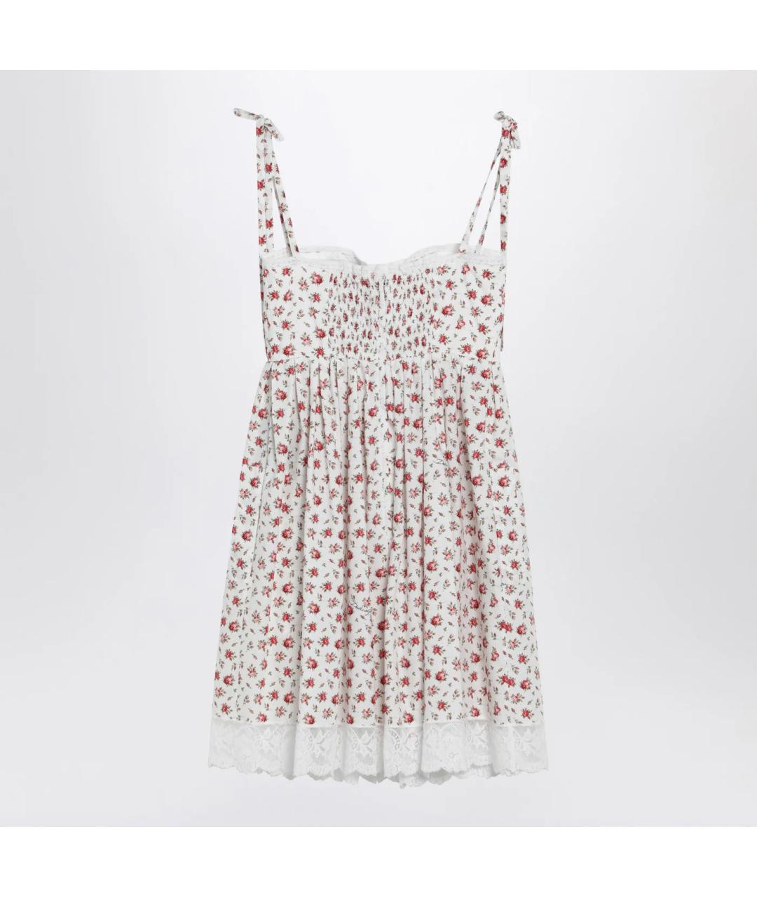 DOLCE&GABBANA Мульти хлопковое коктейльное платье, фото 2